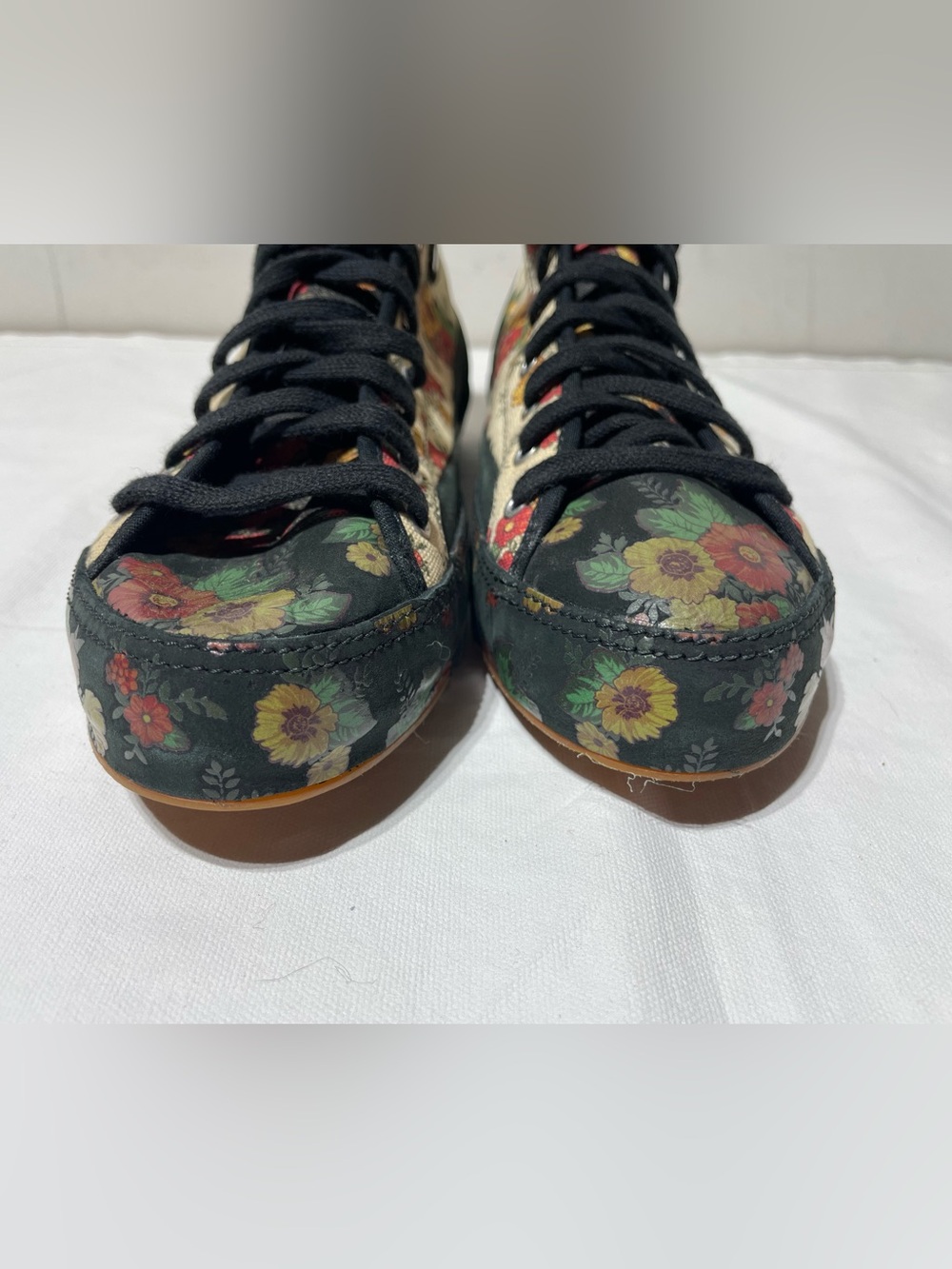 Converse Chuck Taylor Sasha High Floral Bloom Womens 8 563486C RARE Whimsigoth - Picture 4 of 16